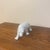 Mid-Century Danish-Style Glazed Porcelain Walking Polar Bear Small Sculpture For Sale - Image 4 of 10