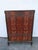 Traditional Early 1900s Carved Flame Mahogany Tall Chest of Drawers 6324 For Sale - Image 3 of 12
