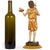 German or Austrian Polychromed Statue Sculpture of Saint John the Baptist For Sale - Image 4 of 18