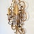 Metal Two-Armed Wall Lamp in Iron and Crystal Glass in the style of Maison Baguès, France, 1950s For Sale - Image 7 of 15
