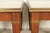 Baker Furniture French Regency Louis XVI Cherry, Burl Wood, and Brass Side Tables, Pair For Sale In South Bend - Image 6 of 10