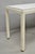 Late 20th Century Vintage Mid Century Modern Steel Metal White Laminate Top Coffee Table Bench For Sale - Image 5 of 14