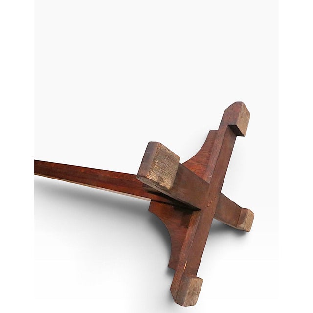 Brown Early 20th Century Arts and Crafts Coat Tree Rack For Sale - Image 8 of 8