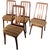 Mid-Century High Back Teak Dining Chairs from Nathan, 1970s, Set of 4 For Sale - Image 3 of 9