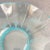 Fenton Art Glass Company Vintage Fenton Dolphin Glass Aquamarine Blue Handled Dish Etched Bowl Koi Fish Sea Creature For Sale - Image 4 of 13