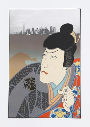 Michael Knigin, Sonja (After Hirosada), Serigraph