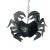 Vintage Coastal Rustic Metal Crab Sculpture For Sale