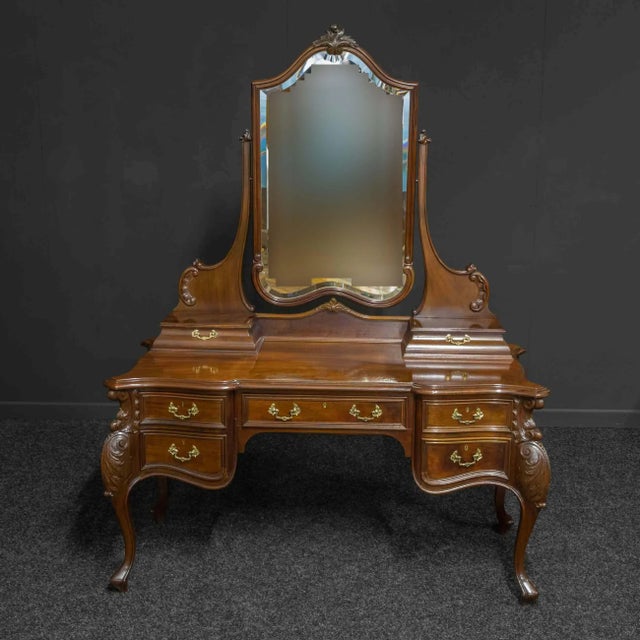 Antique Victorian Mahogany Dressing Table For Sale - Image 17 of 17