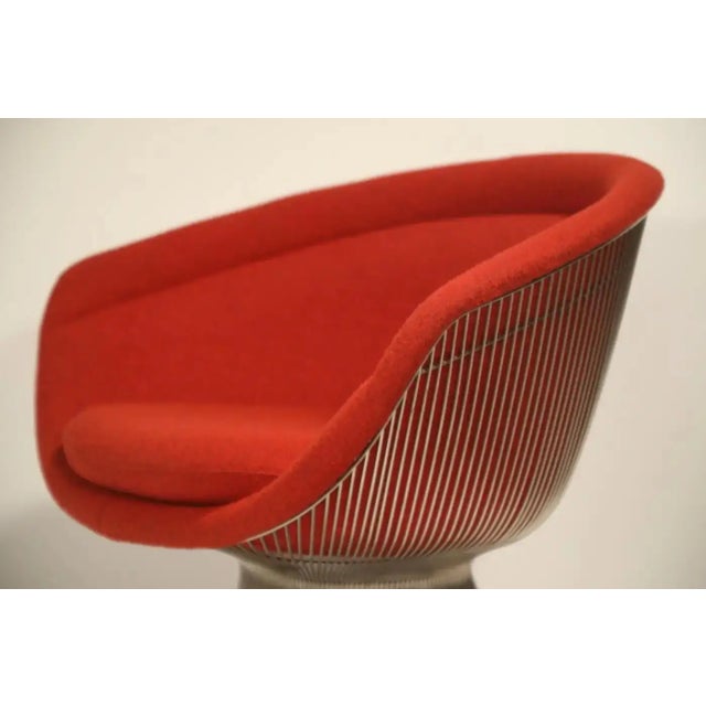 Warren Platner for Knoll Lounge Chairs in Knoll Wool Boucle, Pair Available For Sale - Image 18 of 18