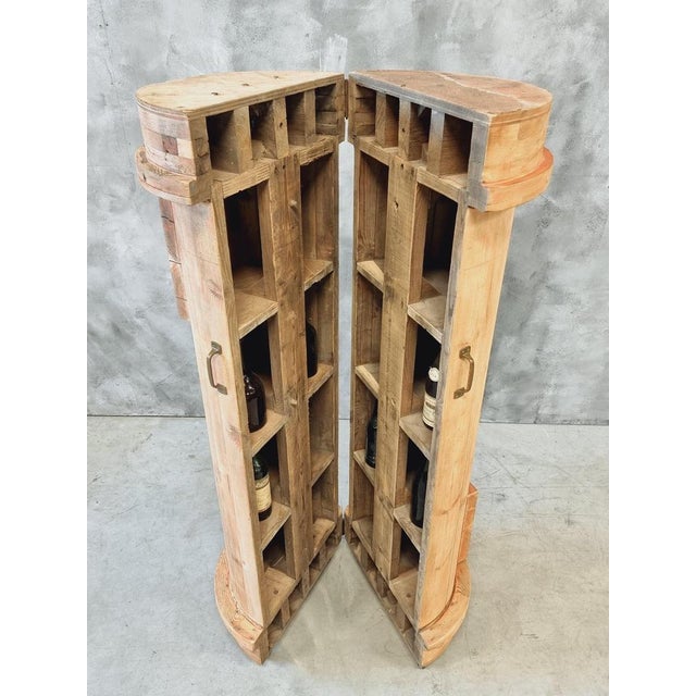 Vintage Industrial Drinks Cabinet in Pine, 1930s For Sale - Image 9 of 18