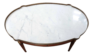 Louis XVI Marble Coffee Table
