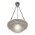 French Art Deco Pendant Light by Georges Leleu 1930 France For Sale