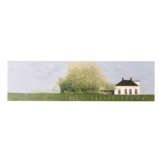 Dick Oostra, Op De Dijk, Acrylic on Panel, Framed For Sale