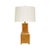This incomparable table lamp is a modern take on a timeless classic. The inspired Pagoda style base with hand-painted tole...