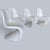 1960s Vintage Space Age Arkana Tulip Dining Table and Chairs by Maurice Burke and Verner Panton, 1960s, Set of 5 For Sale - Image 5 of 10