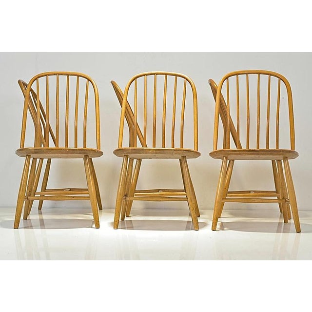 Akerblom Chairs by Bengt Åkerblom for Nässjö Chair Factory, Sweden, 1954, Set of 6 For Sale - Image 9 of 13