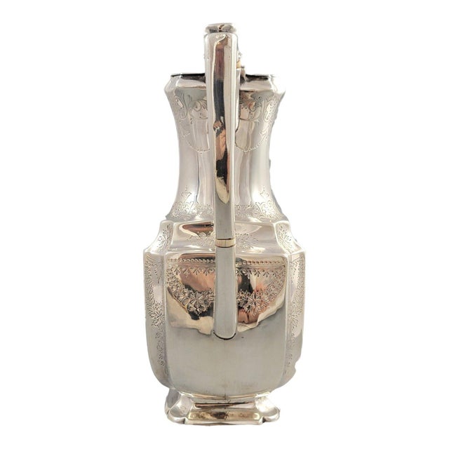 Victorian Sterling Silver Tea Service from Atkin Brothers, Sheffield, 1892, Set of 4 For Sale - Image 12 of 18