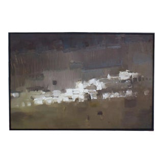 Oil on Canvas Abstract Painting By For Sale