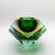 Blue Vintage Italian Multifaceted Ashtray in Murano Glass by Flavio Poli for Seguso, 1960s For Sale - Image 8 of 8