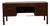 Vintage Mid-Century Modern Jack Cartwright Walnut Desk by Founders For Sale