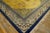 1920s Yellow Safrron Medallion Antique Chinese Peking Carpet 9'' X 12' Knotted Wool Rug For Sale - Image 11 of 12