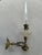 Early 20th Century Early 20th Century Brass Wall Hung Oil Lamp For Sale - Image 5 of 8