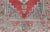 Baby Blue Mid 20th Century Vintage Turkish Oushak Rug With Medallion Design in Coral Pink and Light Blue For Sale - Image 8 of 11