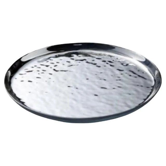 Small Mirage Round Tray by Radar For Sale - Image 4 of 4