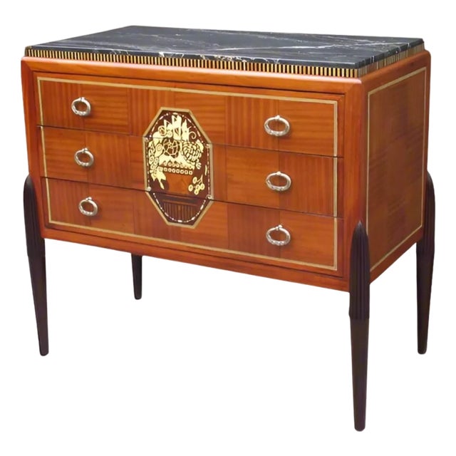 1920s Fine Art Deco Chest Of Drawers By DIM For Sale