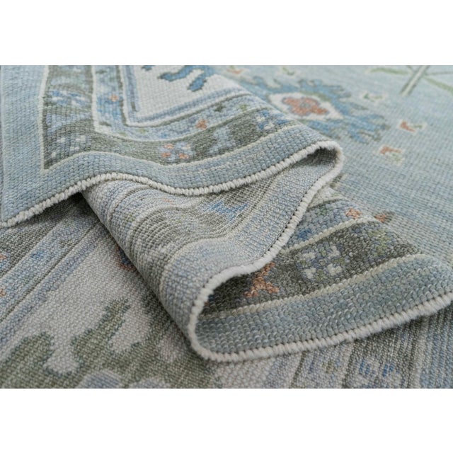 Turkish Oushak Rug 8'3" x 9'8" #20409 For Sale In Houston - Image 6 of 8