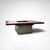 Wood Burl Wood Coffee Table with Bar by Paul Michel for Roche Bobois, 1980s For Sale - Image 7 of 10
