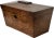 Early 19th Century Antique Early 19th C Georgian English Oak Tea Caddy For Sale - Image 5 of 5