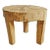 Contemporary Rustic Naga Three Leg Wood Table For Sale