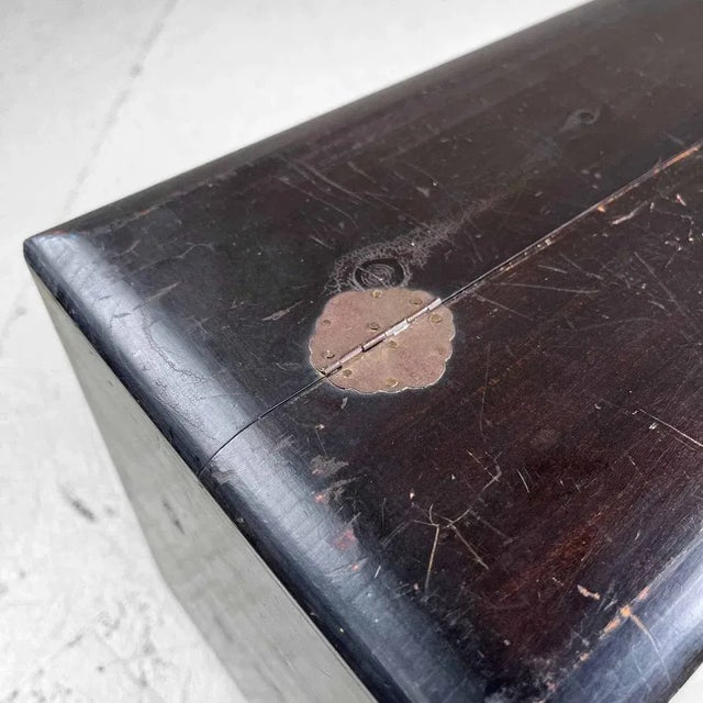 Haribak Taisho Sewing Chest, Japan, 1890s For Sale - Image 3 of 8