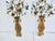 Gold Antique Late MIng Chinese Enameled Wall Vase With Jade Flowers Circa 1880s For Sale - Image 8 of 11