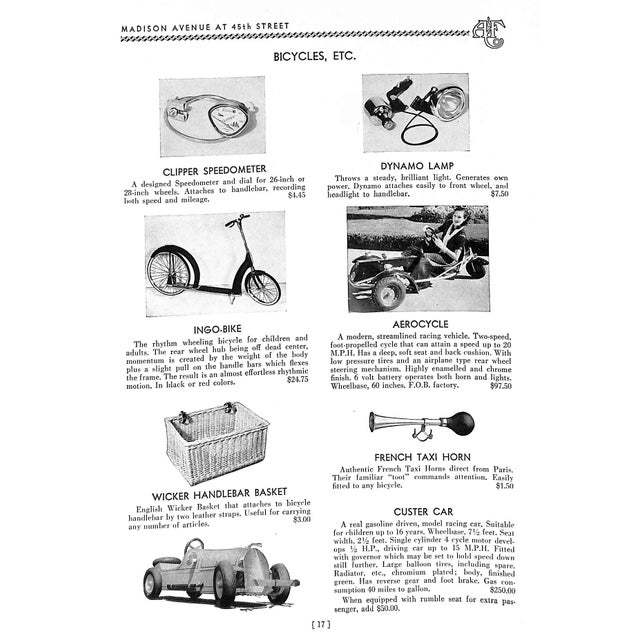 Paper Abercrombie & Fitch Company Play Hours 1936 For Sale - Image 7 of 15