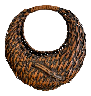 Japanese Bamboo Basket Ikebana