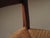 French Folk Armchair in Wood and Rush, Auvergne, 1900s For Sale - Image 4 of 17