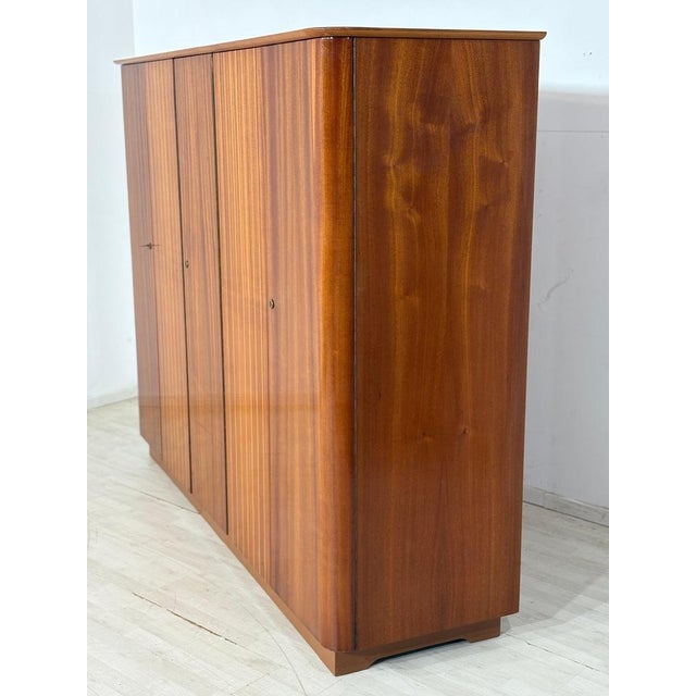 Mid-Century Wardrobe in Pine For Sale - Image 9 of 12