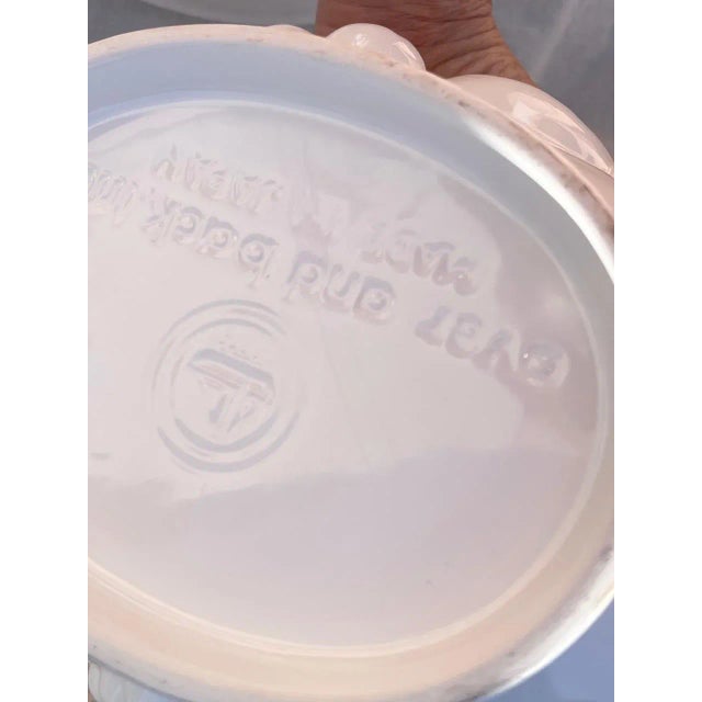 Vintage White Italian Soup Tureen W/Ladle For Sale In Palm Springs - Image 6 of 7