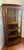 Late 19th Century Late 19th Century Tiger Oak Curved Glass China Cabinet For Sale - Image 5 of 12