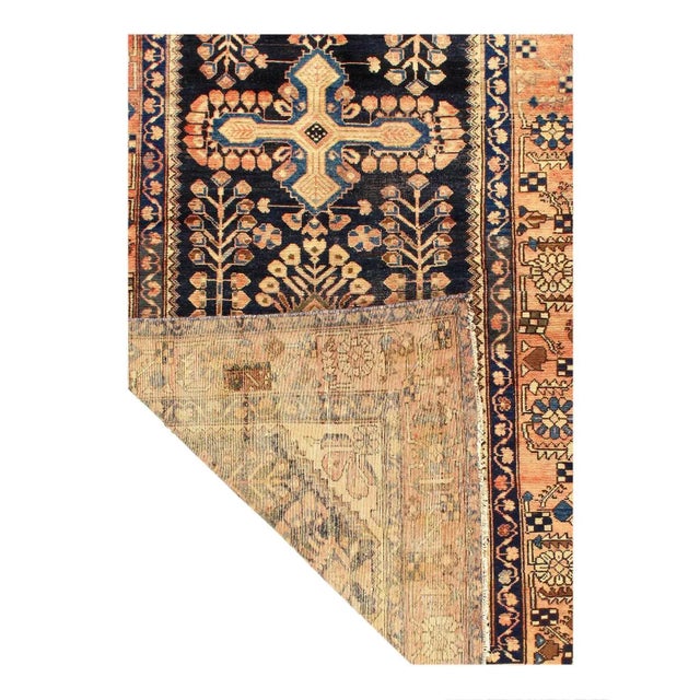 Antique Malayer Runner, Like many gorgeous Malayer runners, this piece is designed to lead the eye down through the...