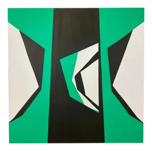 Ulla Pedersen "Cut-Up Canvas 2002", Painting