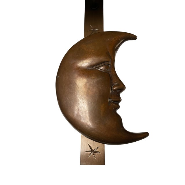 Mid-Century Modern Bronze and Glass Wall Sconces by Sergio Bustamante, 1970, Set of 2 For Sale - Image 3 of 8