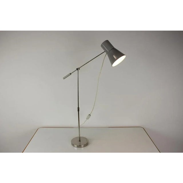 Table Lamp with Adjustable Height, Czechoslovakia, 1960s For Sale - Image 10 of 11