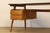 Wood Vintage Oak Desk, 1950s For Sale - Image 7 of 18