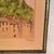 Printmaking Materials Lithograph Château De Luynes, Located in the Indre-Et-Loire Department in France by Barday Framed Signed Hand Colored For Sale - Image 7 of 8