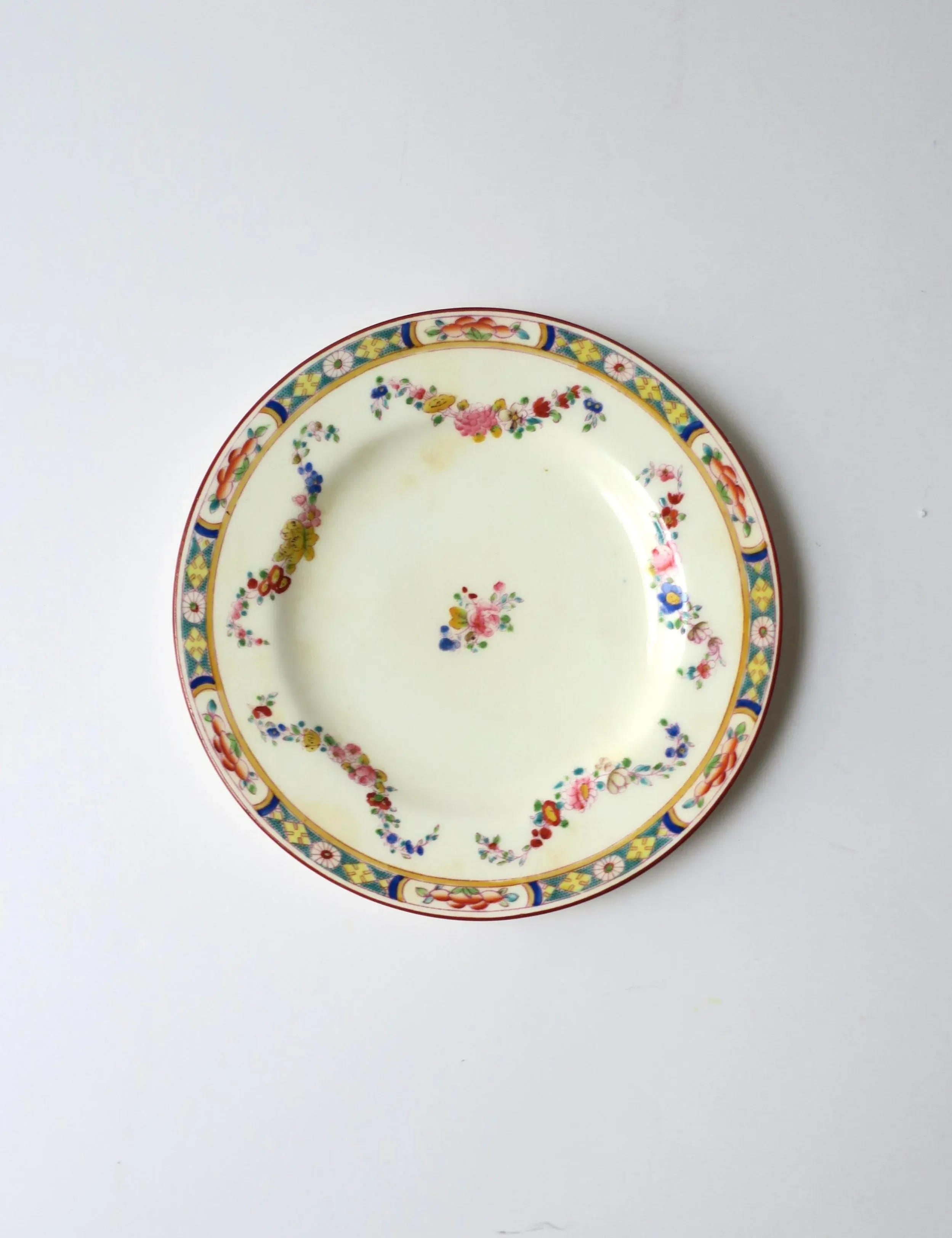 English Minton Porcelain Plates for Rhodes Bros Tacoma, Set of 4