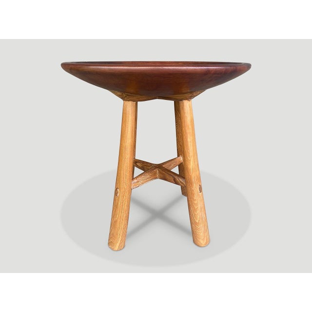 Andrianna Shamaris Mid Century Couture Side Table For Sale In New York - Image 6 of 6