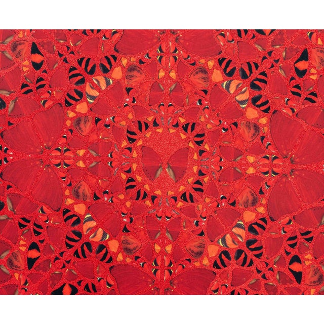 Damien Hirst (English, b. 1965), "Nur Jahan", Laminated Giclee Print on Aluminum Composite Panel Screenprinted with...